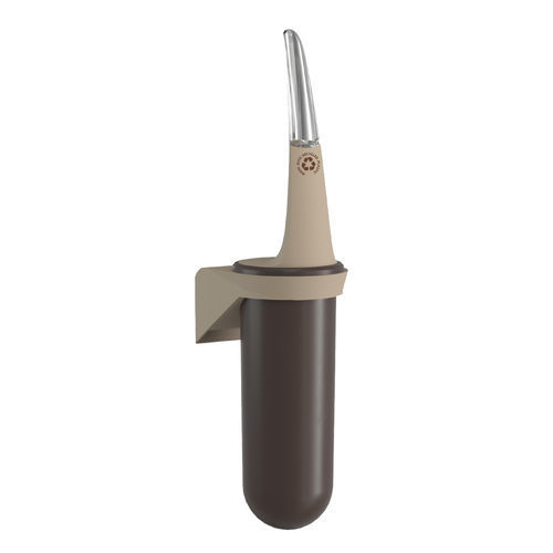 Recyclingkunststoff-Bürstengarnitur - 929 Sand/Brown - MAR PLAST Group S.p.A. - wandmontiert