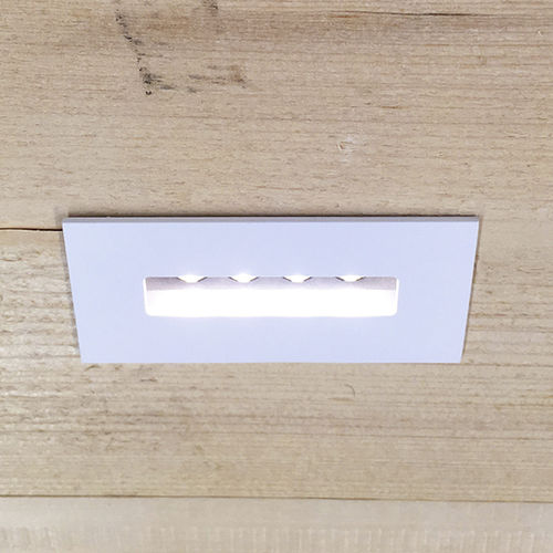 Deckeneinbauleuchte - SLOT MINI - pvd concept - LED / rechteckig / IP44
