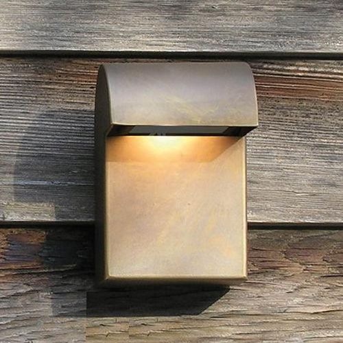 Moderne Wandleuchte - SIMPLY - pvd concept - für Außenbereich / Stahl / LED