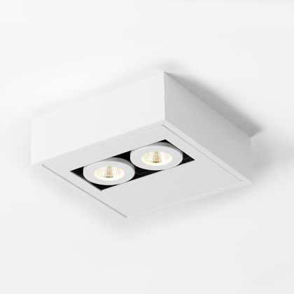 Leuchte für Aufbau - AR70 - pvd concept - LED / linear / quadratisch