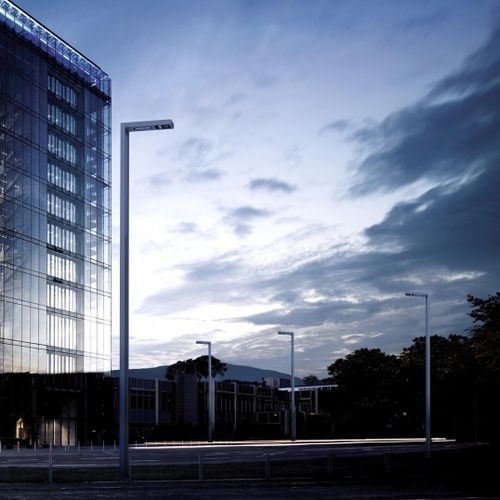 Straßenlaterne - IMISTRAL DUO - BSI LIGHTING TECHNOLOGIES INC. - modern / Aluminiumguss / Edelstahl