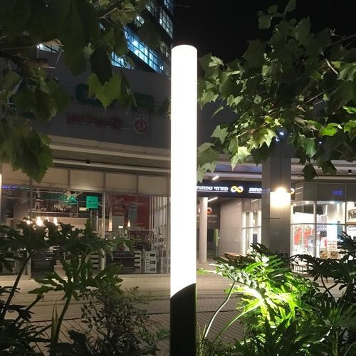 Leuchtsäule / minimalistisches Design - IOTTO SUM - BSI LIGHTING TECHNOLOGIES INC. - Aluminiumguss / Edelstahl / PMMA