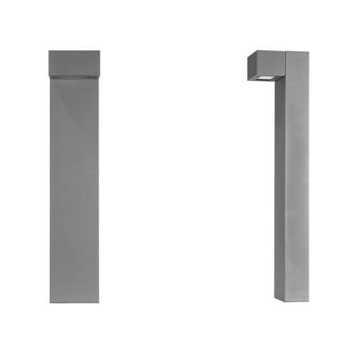 Moderner Leuchtpoller - IMISTRAL T - BSI LIGHTING TECHNOLOGIES INC. - Edelstahl / Aluminiumguss / mit Diffusor aus Hartglas