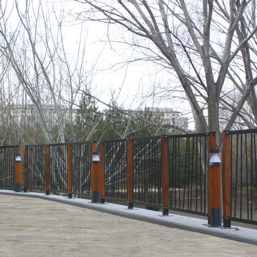 Leuchtpoller für Garten - IRANO - BSI LIGHTING TECHNOLOGIES INC. - modern / Edelstahl / Aluminiumguss