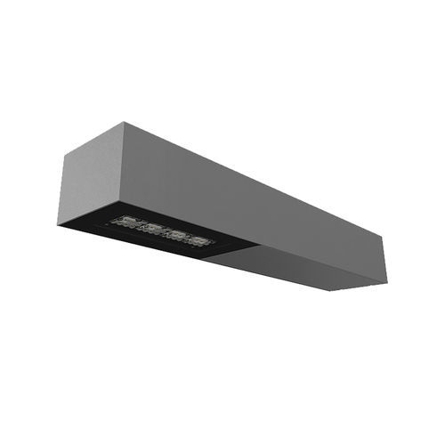Moderne Wandleuchte - IMISTRAL - BSI LIGHTING TECHNOLOGIES INC. - für den Innenraum / Vorderseite aus Hartglas / Edelstahl