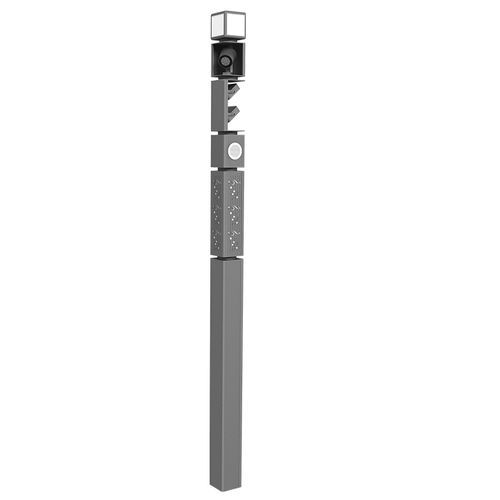 Moderne Leuchtsäule - IRUTA  - BSI LIGHTING TECHNOLOGIES INC. - Aluminiumguss / LED / für Außenbereich