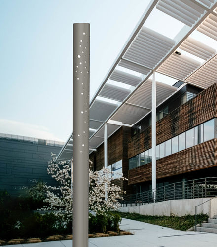 Moderne Leuchtsäule - IPLURE - BSI LIGHTING TECHNOLOGIES INC. - Aluminium / LED / für Außenbereich