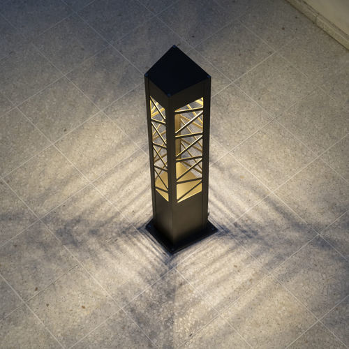 Moderner Leuchtpoller - IRUTA SKEW - BSI LIGHTING TECHNOLOGIES INC. - Aluminium / LED / IP65