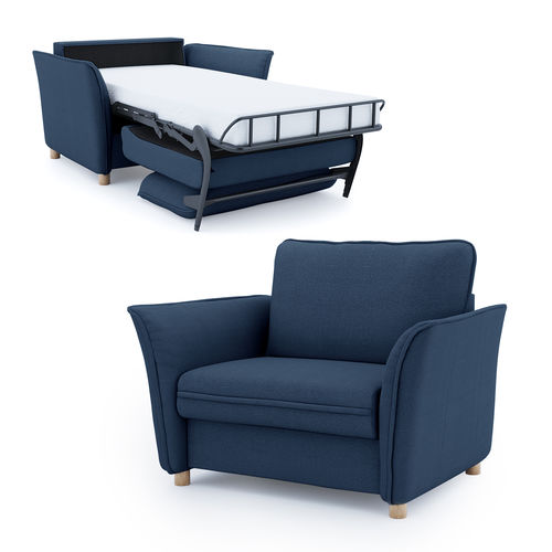 Bettsofa - AR-100-20-30-20-014 - PLACE TO BE. - skandinavisches Design / Stoff / Leder