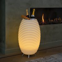 Tisch-Lautsprecherlampe - SYNERGY 65PRO - kooduu - Hänge / Aluminium / Kunststoff