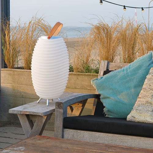 Tisch-Lautsprecherlampe - SYNERGY 50PRO - kooduu - Hänge / Aluminium / Polyethylen