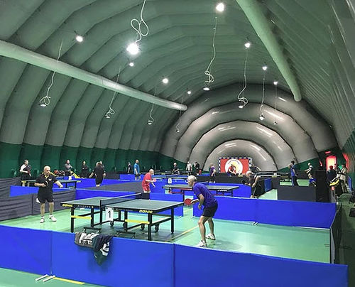 PVC-Folie-Traglufthalle - Vector Trade UK - für Sportanlage