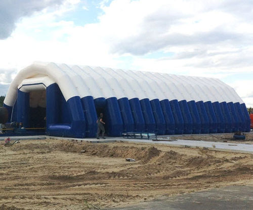 PVC-Folie-Traglufthalle - Vector Trade UK - für industrielle Nutzung