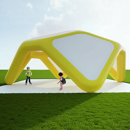 PVC-Folie-Traglufthalle - EDGES - Vector Trade UK - für Events
