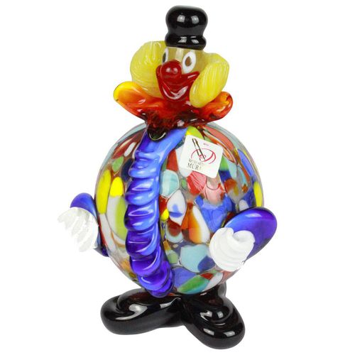 Muranoglas-Skulptur - CLOWNS : MONGOLFIERA - Original Murano Glass s.n.c. - geblasenes Glas