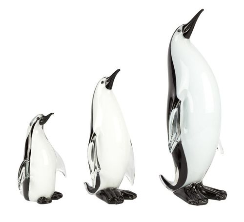 Muranoglas-Skulptur - PENGUIN  - Original Murano Glass s.n.c.