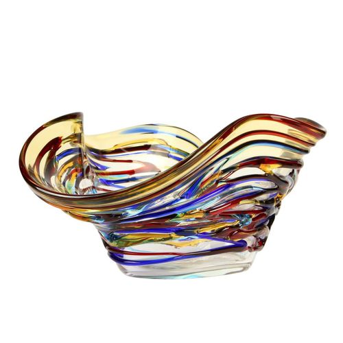 Vase / originelles Design - HARLEQUIN - Original Murano Glass s.n.c. - geblasenes Glas / Muranoglas / handgefertigt