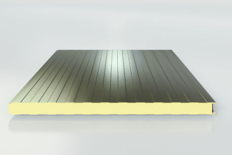 Sandwichpaneel für Wand - ISOPARETE FRIGO - ISOBOX FRIGO - ISOCINDU SA DE CV - 2 Metall-Deckschichten / PUR-Kern / Polyisocyanuratkern PIR