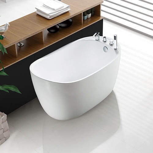 Ovale Badewanne - MV007D - Shaoxing Joyful Bathroom Co., Ltd - freistehend / für Wohnungen / Acryl