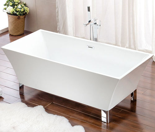 Freistehende Badewanne - MV008D - Shaoxing Joyful Bathroom Co., Ltd - für Wohnungen / Glasfaser / Acryl