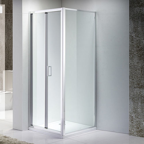 Glas-Duschkabine - A1815 - Shaoxing Joyful Bathroom Co., Ltd - mit Schiebetür / rechteckig / Transparentglas