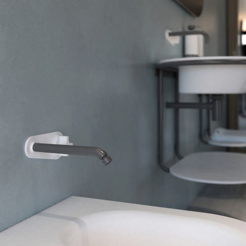 Badewannen-Einhebelmischer - 94W2B8 - Munk Building Materials Co., Ltd. - wandmontiert / Messing / Mineralwerkstoff