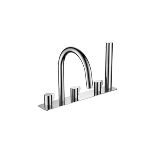 Badewannen-Einhebelmischer - 93W780 - Munk Building Materials Co., Ltd. - Einbau / Messing / 4-Loch