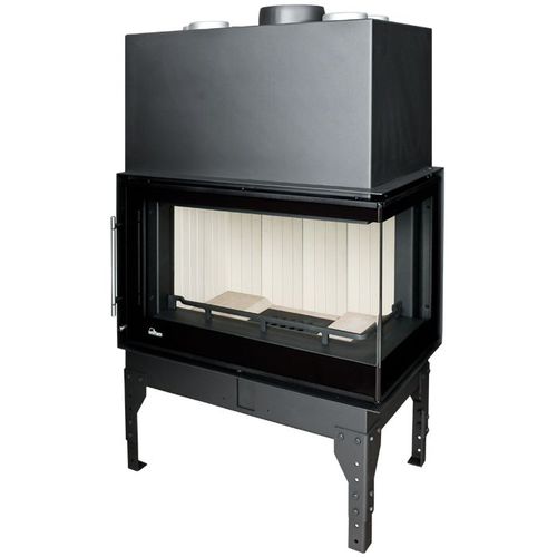 Eckkamineinsatz - UNIFLAM 760 EVO PBS - Parkanex Sp. z o.o. - Holz