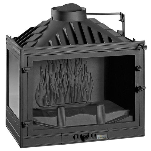 Eckkamineinsatz - UNIFLAM 700 STANDARD LEFT (AIR SUPPLY) - Parkanex Sp. z o.o. - Holz