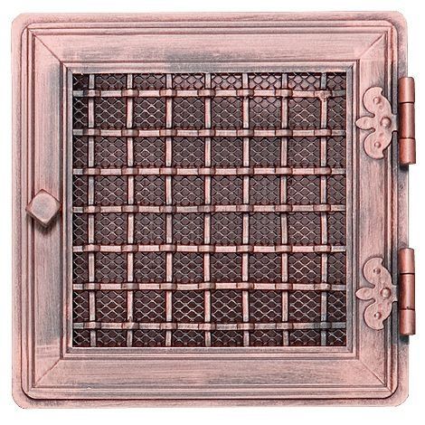 Stahl-Lüftungsgitter - STYLISH COPPER PATINA - Parkanex Sp. z o.o. - rechteckig / quadratisch / verstellbar