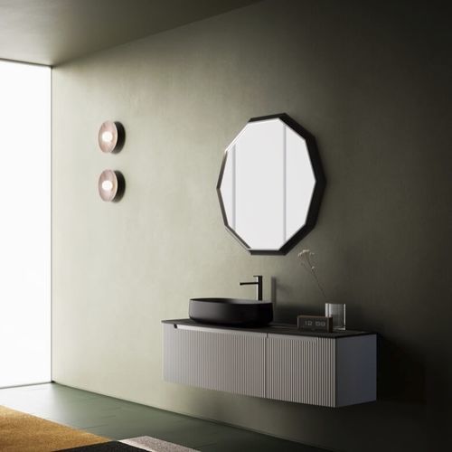 Wandhängender Waschtisch-Unterschrank - VERTIGO EVOLUTION VE09 - PUNTOTRE - HPL / Polymer / modern