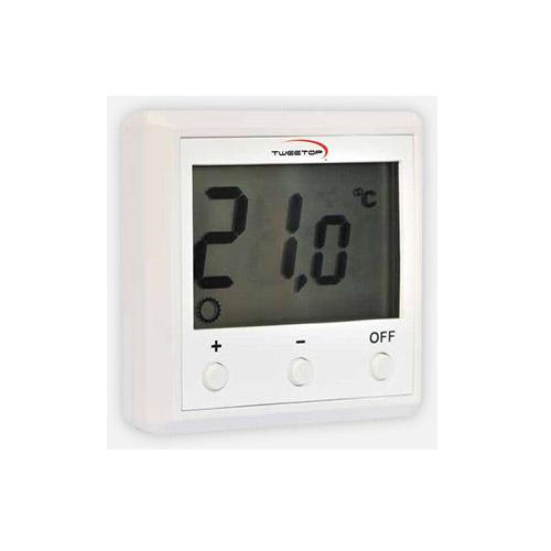 Thermostat für Fußbodenheizung - 1000 - Tweetop Sp. z o.o. - Raum / weiß / mit Digitalanzeige