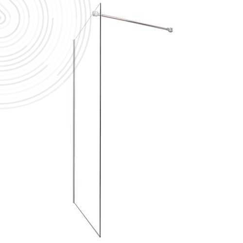 Umkehrbare Duschwand - SCUDO 800050 - AYOR BATHROOM - rechteckig / umkehrbar / Hartglas