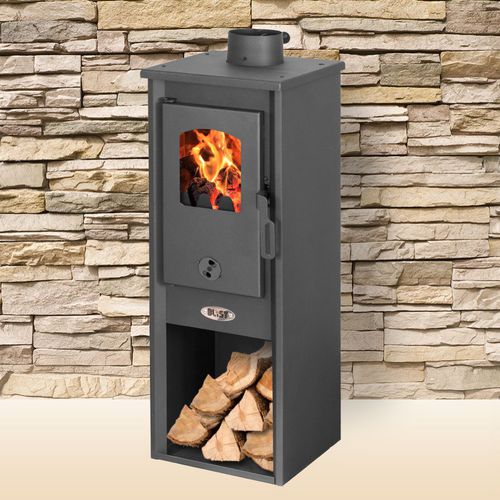 Holz-Kaminofen - BERNA LUX - Blist d.o.o - 5 kW...10 kW / bodenstehend / modern