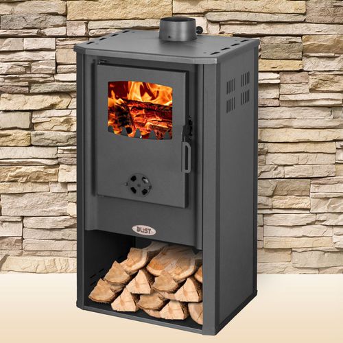 Holz-Kaminofen - ATENE - Blist d.o.o - 5 kW...10 kW / bodenstehend / modern