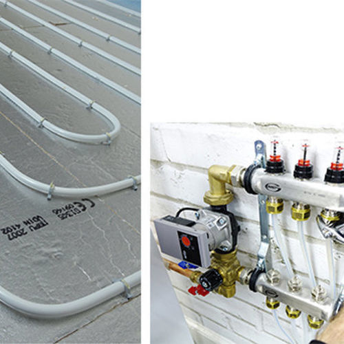 Heißwasser-Fußbodenheizung - UFLEX - Grant - zur Installation in Wohngebäuden / für professionellen Gebrauch / mit Estrich