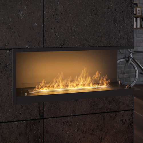 Bioethanol-Kamin - INSIDE P 1100V2 - INFIRE Karol Lipka - Einbau / für Wandmontage / zweiseitig