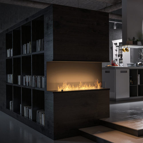 Bioethanol-Kamin - INSIDE C1000V2 - INFIRE Karol Lipka - Einbau / für Wandmontage / Insel