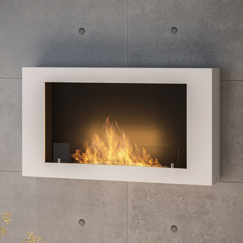 Bioethanol-Kamin - MURALL 1000 - INFIRE Karol Lipka - Einbau / hängend / Einseitig