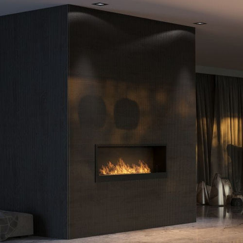 Bioethanol-Kamin - INSIDE 1200 - INFIRE Karol Lipka - Einbau / für Wandmontage / Einseitig