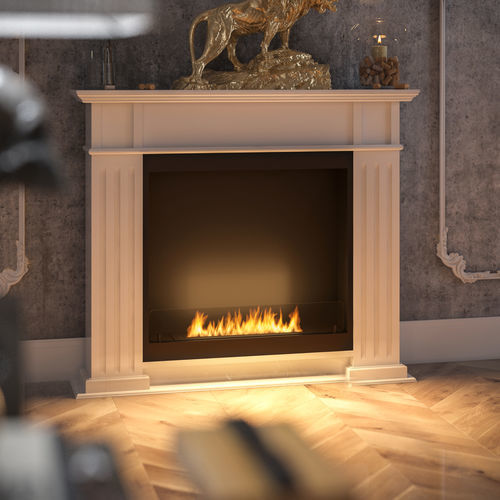 Bioethanol-Kamin - INPORTAL 1 - INFIRE Karol Lipka - freistehend / bodenstehend / offene Feuerstelle