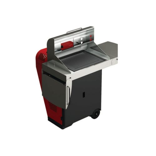 Pelletgartengrill - POLDO FAMILY - Laminox S.r.l. - auf Rollen / Metall