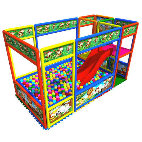 Spielplatzgerät für öffentliche Einrichtungen - PL541 - Play Wily - Tutto Gonfiabili - PVC / galvanisiertes Eisen / Schaumstoff