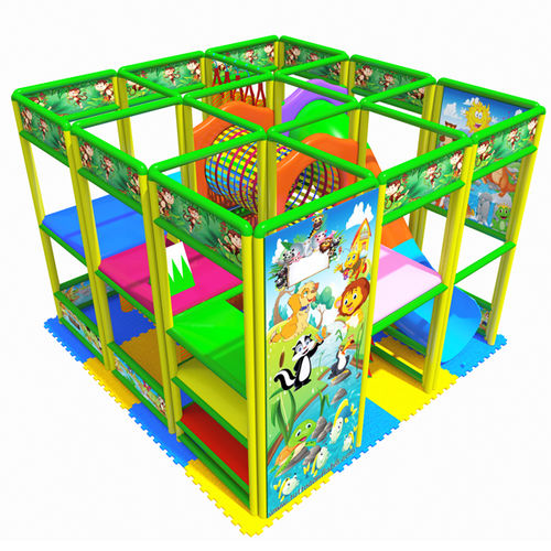 Spielplatzgerät für öffentliche Einrichtungen - PL593 - Play Wily - Tutto Gonfiabili - PVC / galvanisiertes Eisen / Schaumstoff