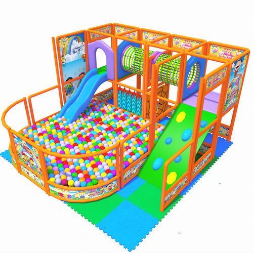 Spielplatzgerät für öffentliche Einrichtungen - PL608 - Play Wily - Tutto Gonfiabili - PVC / galvanisiertes Eisen / Schaumstoff