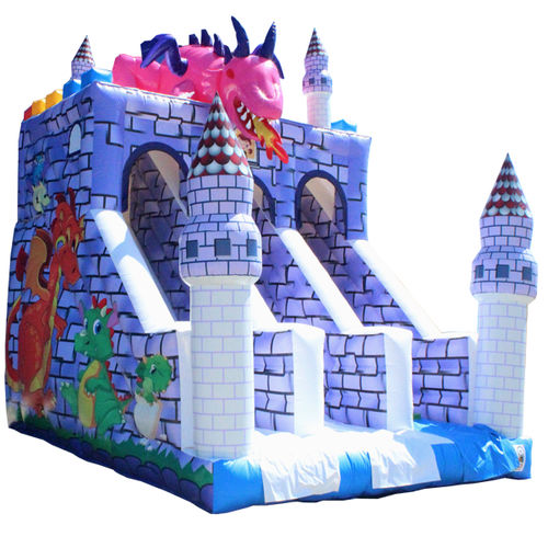 PVC-Spielplatzgerät - DRAGON TOWER - Play Wily - Tutto Gonfiabili - aufblasbar