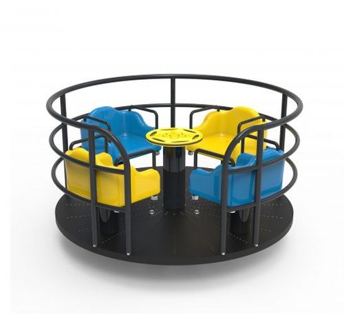 Spielplatz-Drehgerät / für Kinder - GE236 - Play Wily - Tutto Gonfiabili - für Spielplätze / für Hotels / für Restaurants