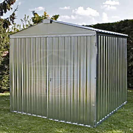 Fertigbau-Gebäude - metalbox spa - Metall / Stahlrahmen / für Garagen