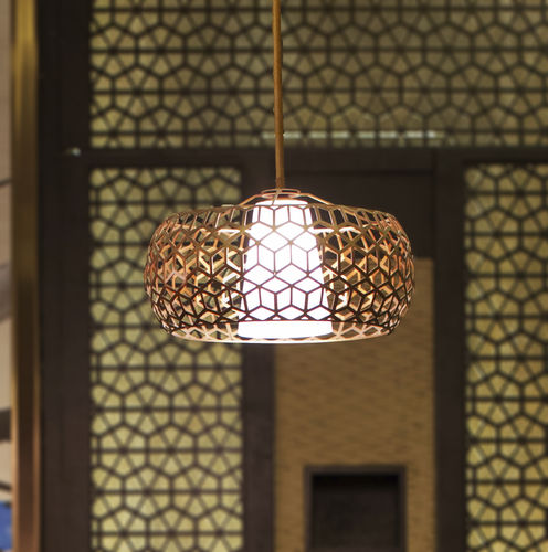 Hängelampe - JK3502 - Jako Lighting - Stahl / Messing / Glas