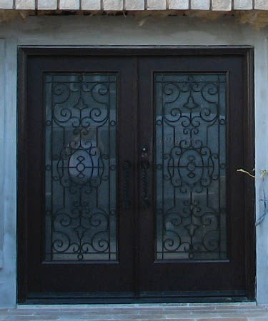 Eingangstür - FR-684 - Granddoors - Glasfaser / einflügelig / Glas